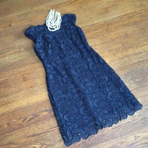 Navy Ralph Lauren lace dress
